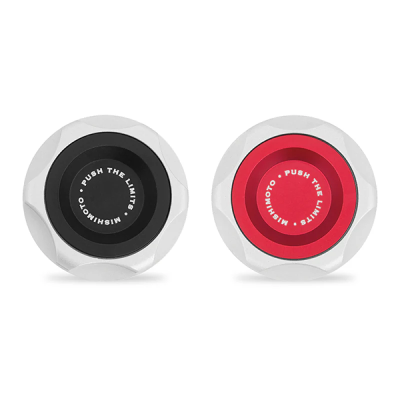 Mishimoto 87-01 Ford Mustang Oil Filler Cap - Red - Image 2