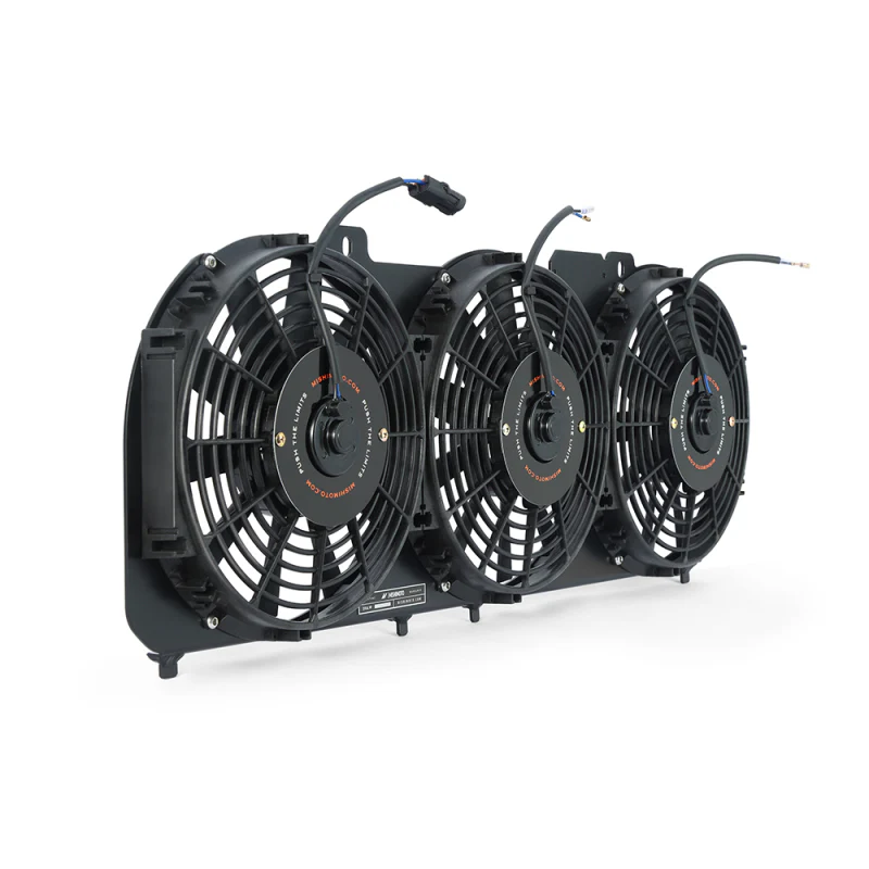 Mishimoto 89-01 Jeep Cherokee XJ 4.0L Performance Aluminum Fan Shroud w/o Controller - Black - Image 2