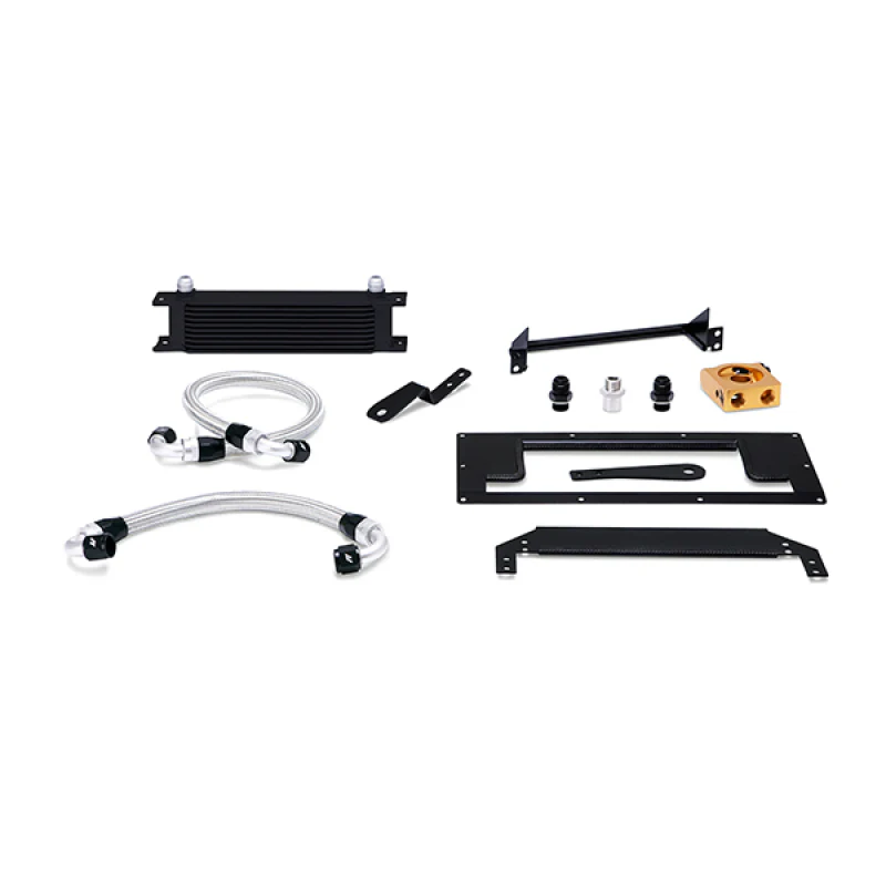Mishimoto 99-05 Mazda Miata Thermostatic Oil Cooler Kit - Black - Image 3