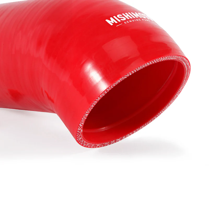 Mishimoto BMW E90/E92 w/ N52 Engine Red Silicone Intake Boot - Image 6