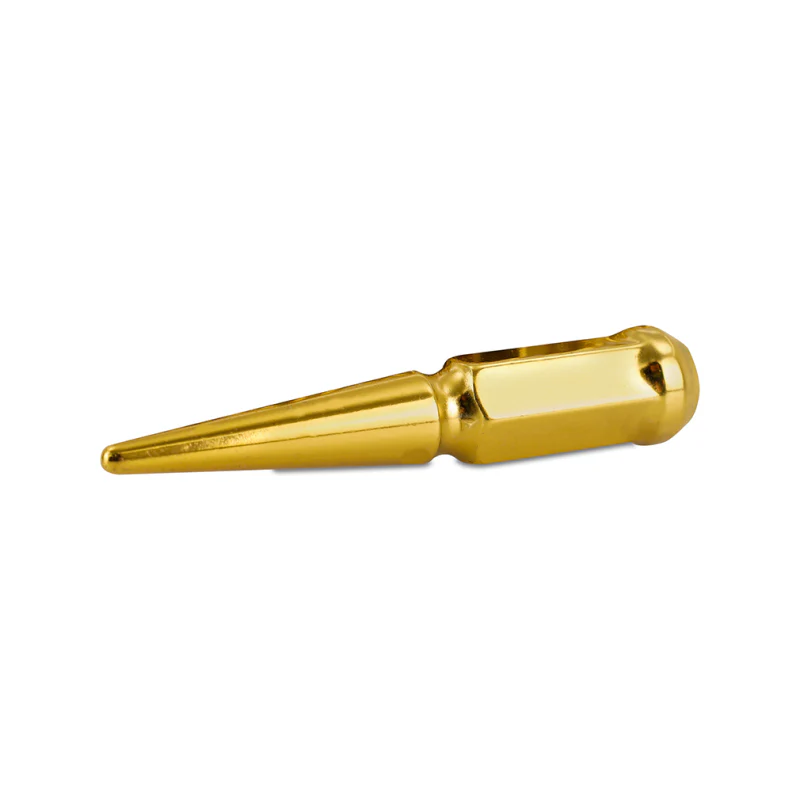 Mishimoto Mishimoto Steel Spiked Lug Nuts M14 x 1.5 24pc Set Gold - Image 3