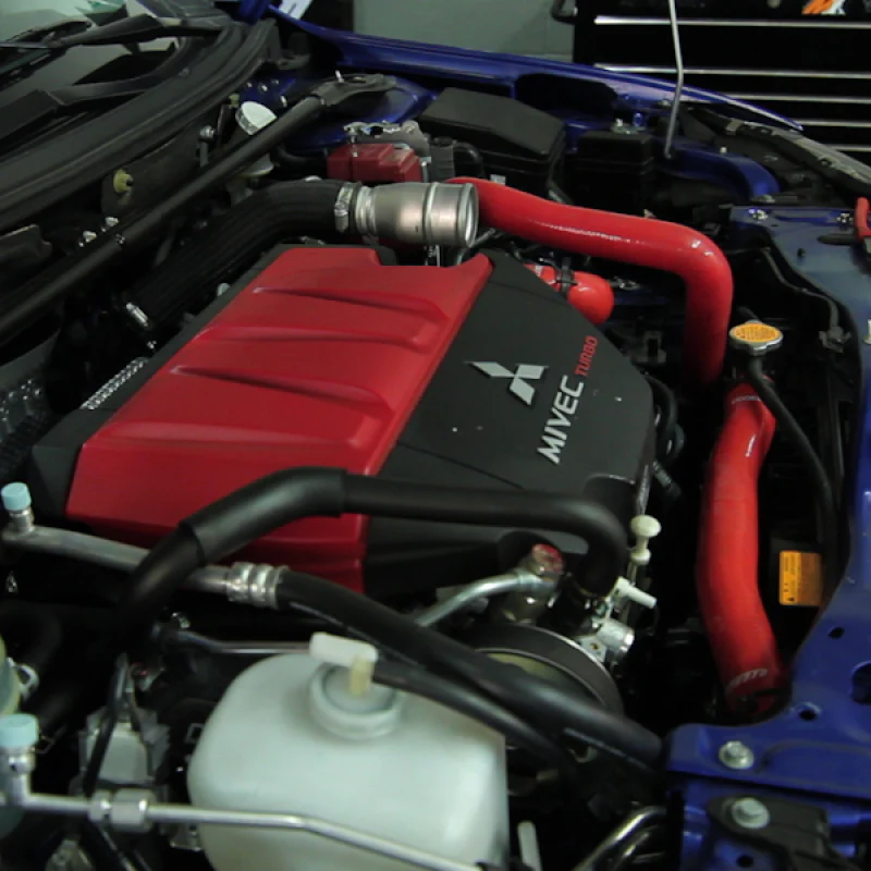 Mishimoto Mitsubishi EVO X Red Silicone Hose Kit - Image 2