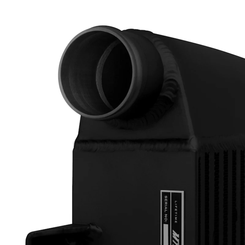 Mishimoto Subaru 02-07 WRX/04-07 STi Top-Mount Intercooler Kit - Powder Coated Black & Black Hoses - Image 15