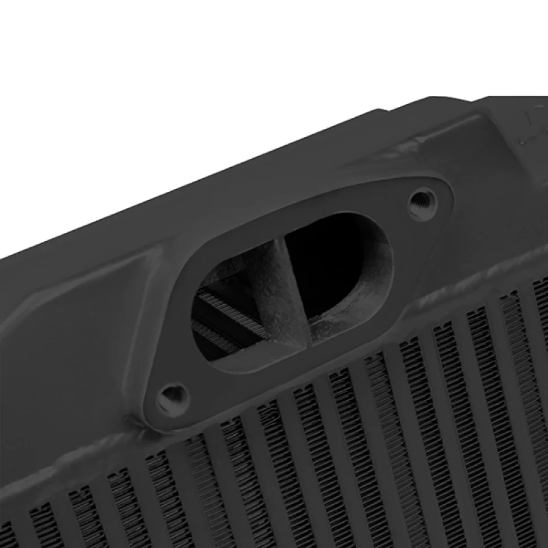 Mishimoto Subaru 08-15 WRX STi Top-Mount Intercooler Kit - Powder Coated Black & Black Hoses - Image 4