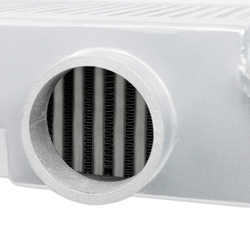 Mishimoto Subaru 08-15 WRX STi Top-Mount Intercooler Kit - Powder Coated Silver & Red Hoses - Image 11