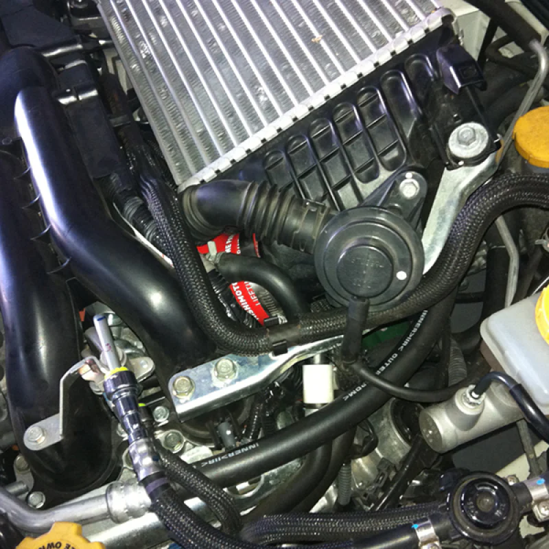 Mishimoto Subaru WRX Blue Silicone Throttle Body Hose - Image 6