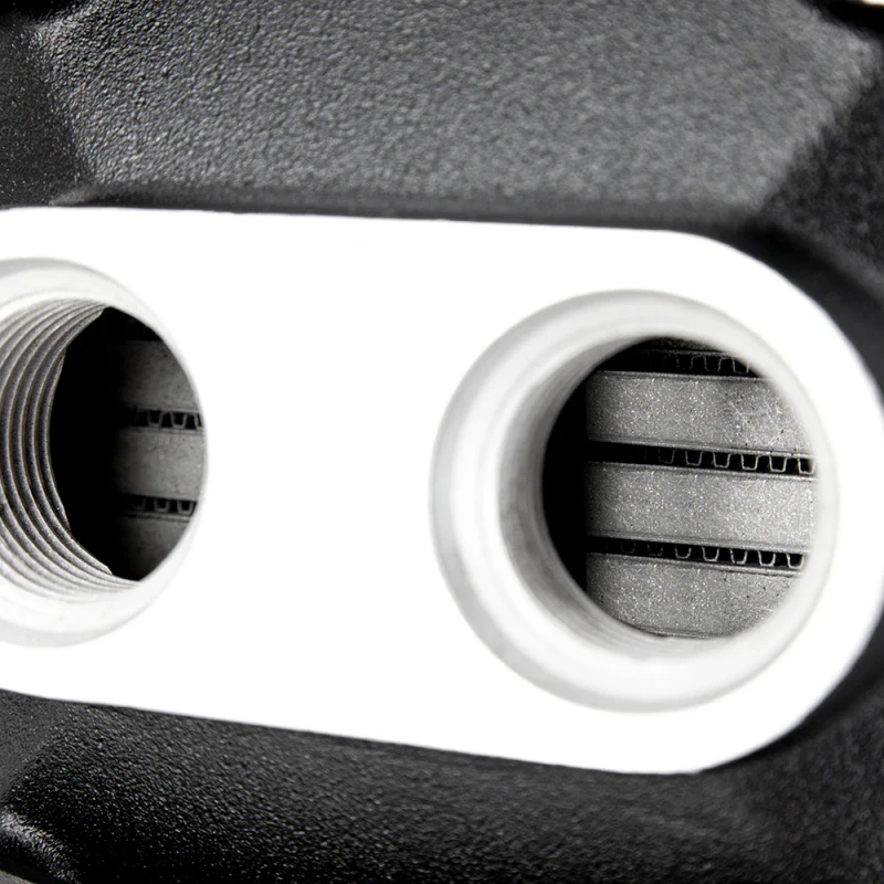 Mishimoto Universal Air-To-Water Intercooler Dual Pass (1500hp) - Opposite Side Inlet/Outlet - Image 3