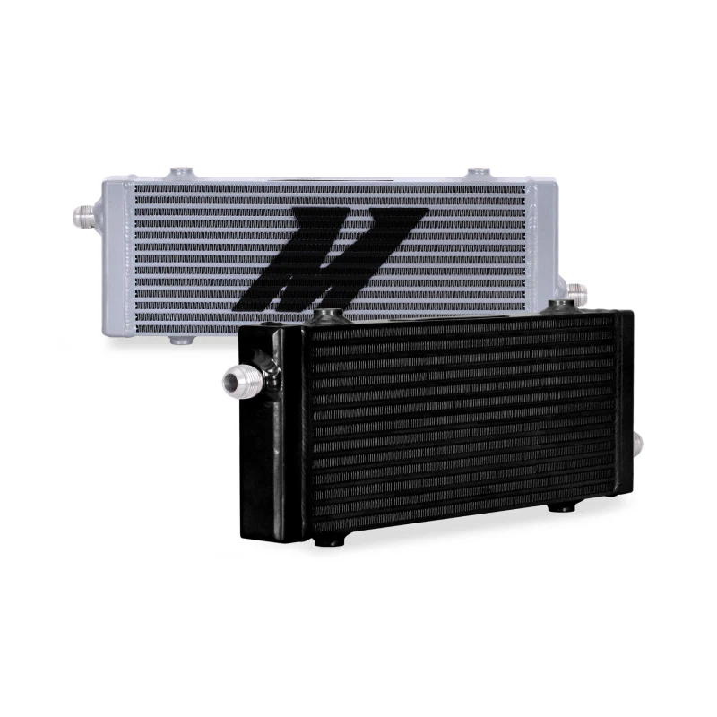 Mishimoto Universal Medium Bar and Plate Cross Flow Black Oil Cooler - Image 2