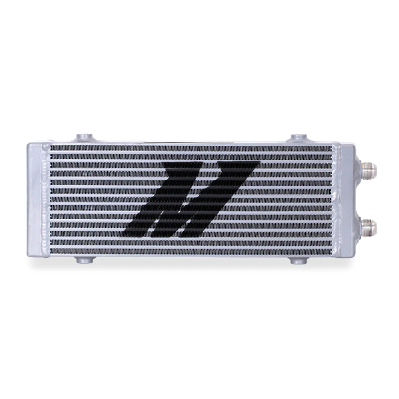 Mishimoto Universal Medium Bar and Plate Dual Pass Silver Oil Cooler - Image 4