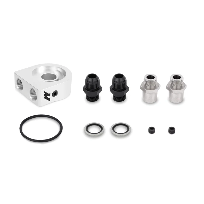 Mishimoto Universal Oil Cooler Kit 16-Row Silver - Image 2