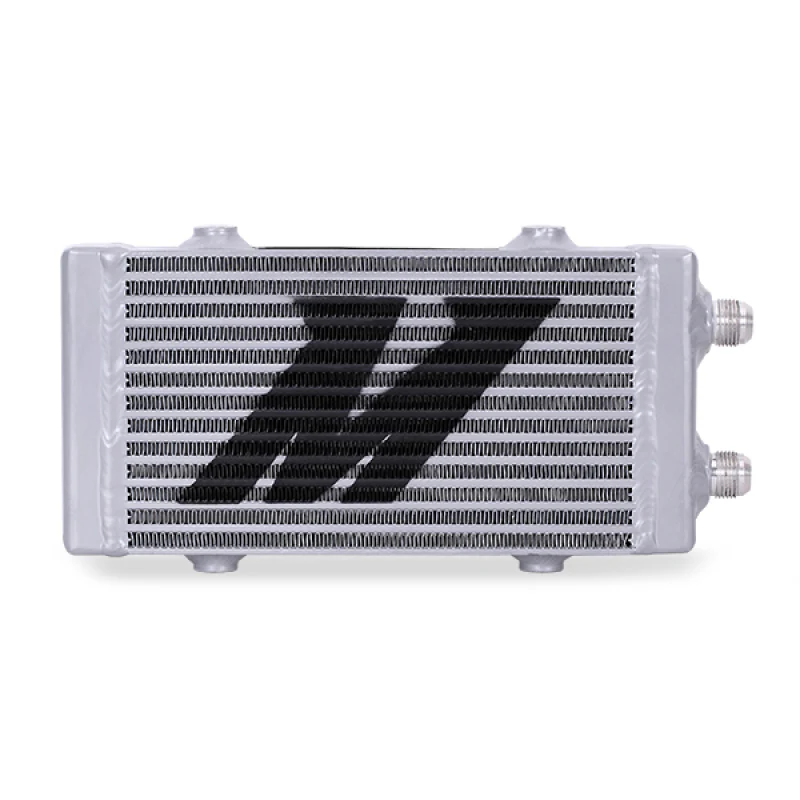 Mishimoto Universal Small Bar and Plate Dual Pass Silver Oil Cooler - Image 8