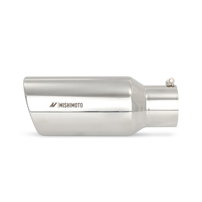 Mishimoto Universal Steel Muffler Tip 5in Inlet 6in Outlet Polished - Image 2