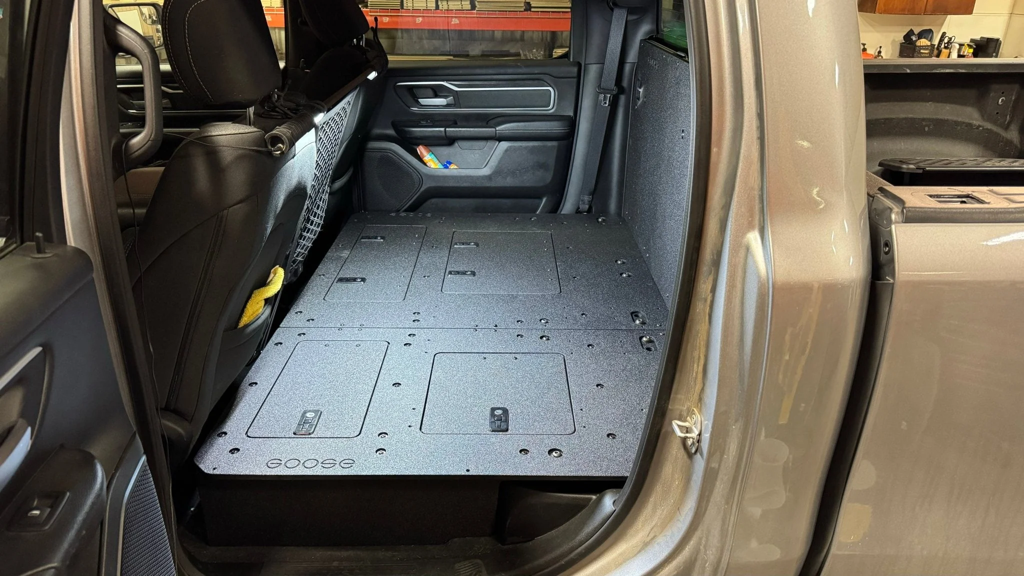 RAM - 1500 - 2019-Present - 5th Gen. - Crew Cab - Explore Series - Second Row Seat Delete Plate System - Image 11