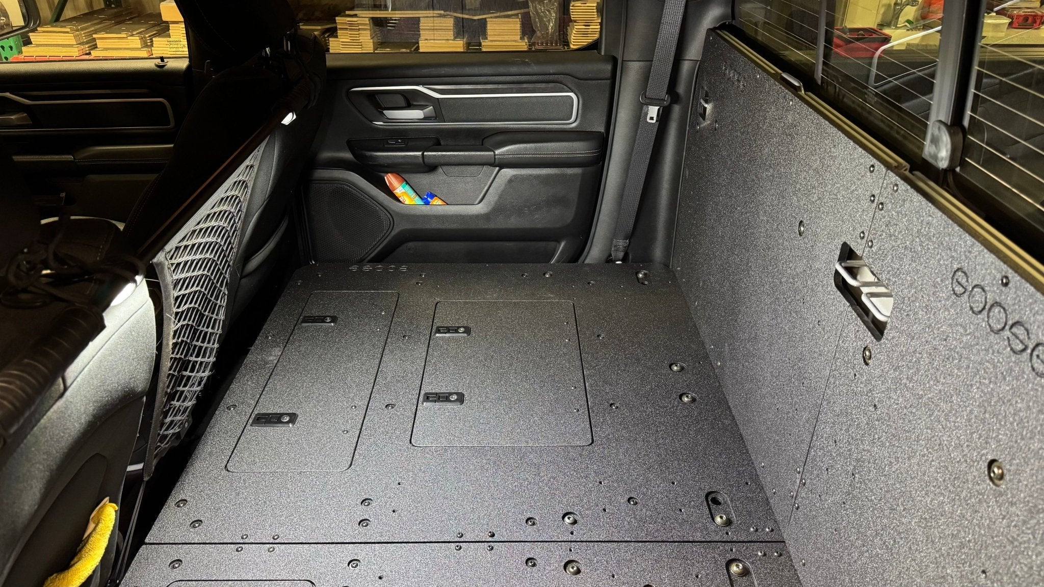 RAM - 1500 - 2019-Present - 5th Gen. - Crew Cab - Explore Series - Second Row Seat Delete Plate System - Image 12