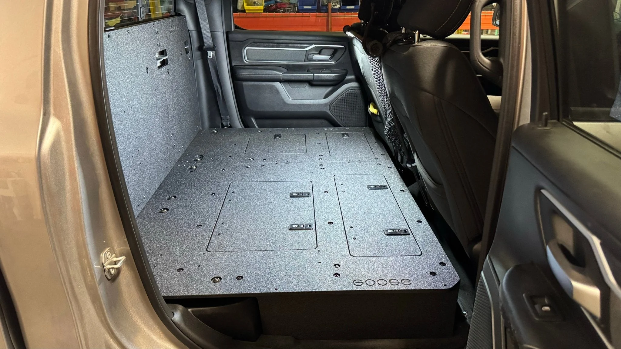 RAM - 1500 - 2019-Present - 5th Gen. - Crew Cab - Explore Series - Second Row Seat Delete Plate System - Image 13