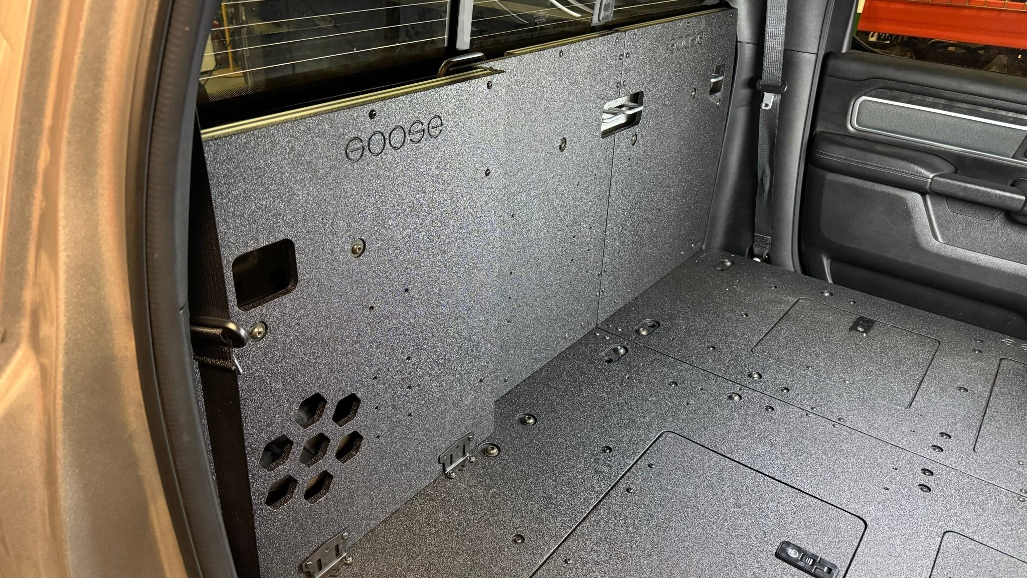 RAM - 1500 - 2019-Present - 5th Gen. - Crew Cab - Explore Series - Second Row Seat Delete Plate System - Image 16