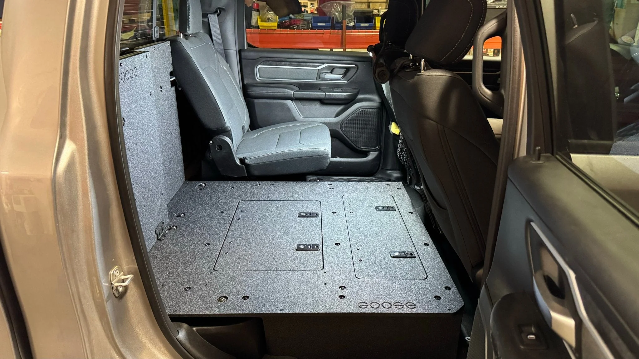 RAM - 1500 - 2019-Present - 5th Gen. - Crew Cab - Explore Series - Second Row Seat Delete Plate System - Image 18