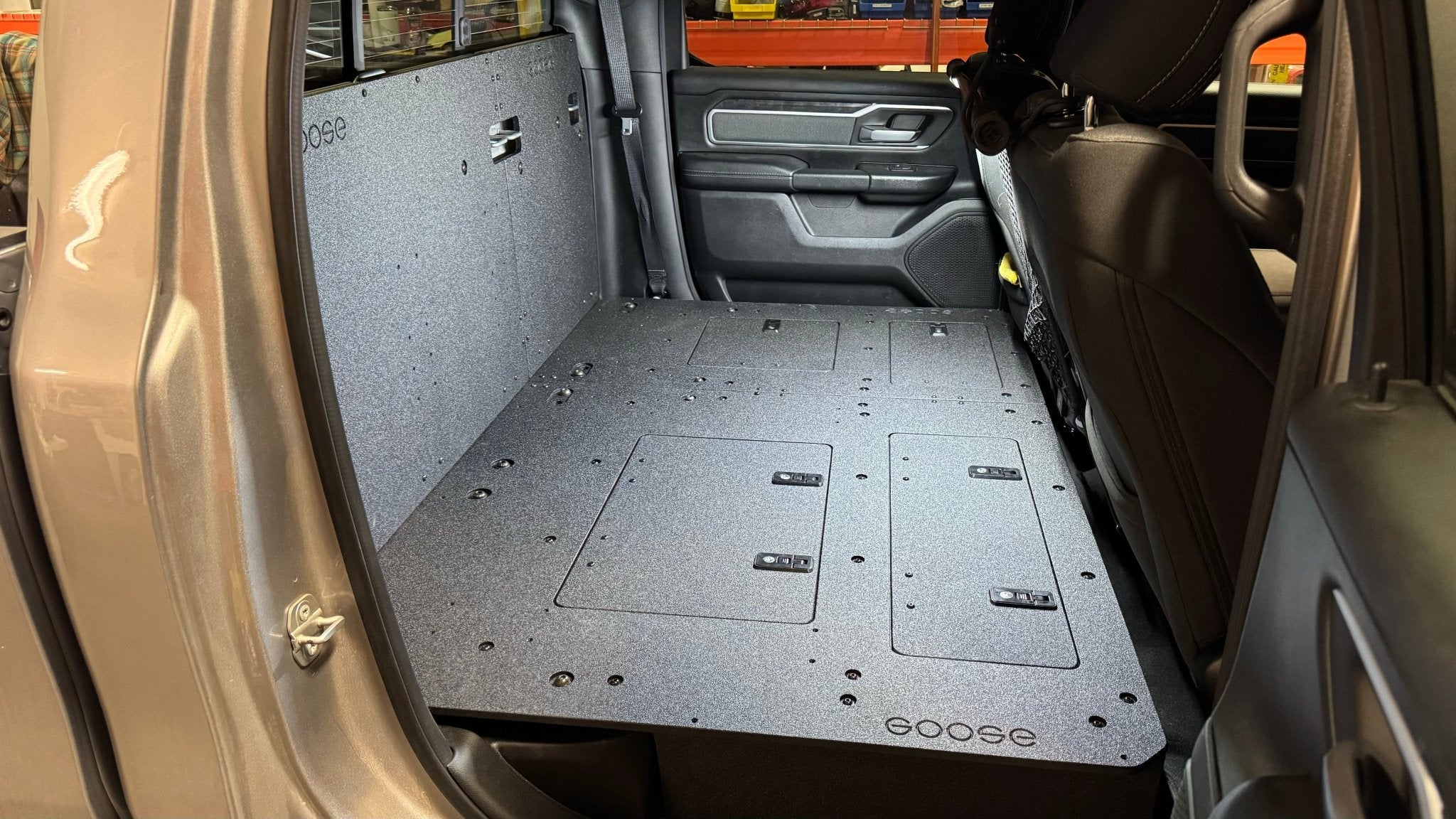 RAM - 1500 - 2019-Present - 5th Gen. - Crew Cab - Explore Series - Second Row Seat Delete Plate System - Image 2