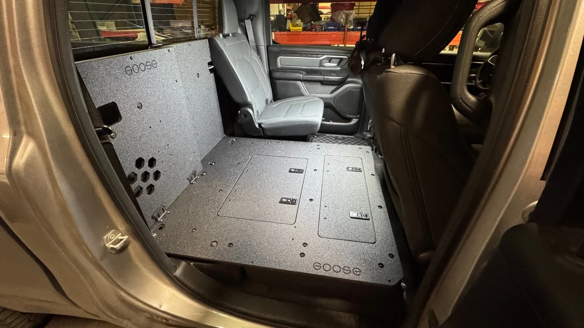 RAM - 1500 - 2019-Present - 5th Gen. - Crew Cab - Explore Series - Second Row Seat Delete Plate System - Image 3