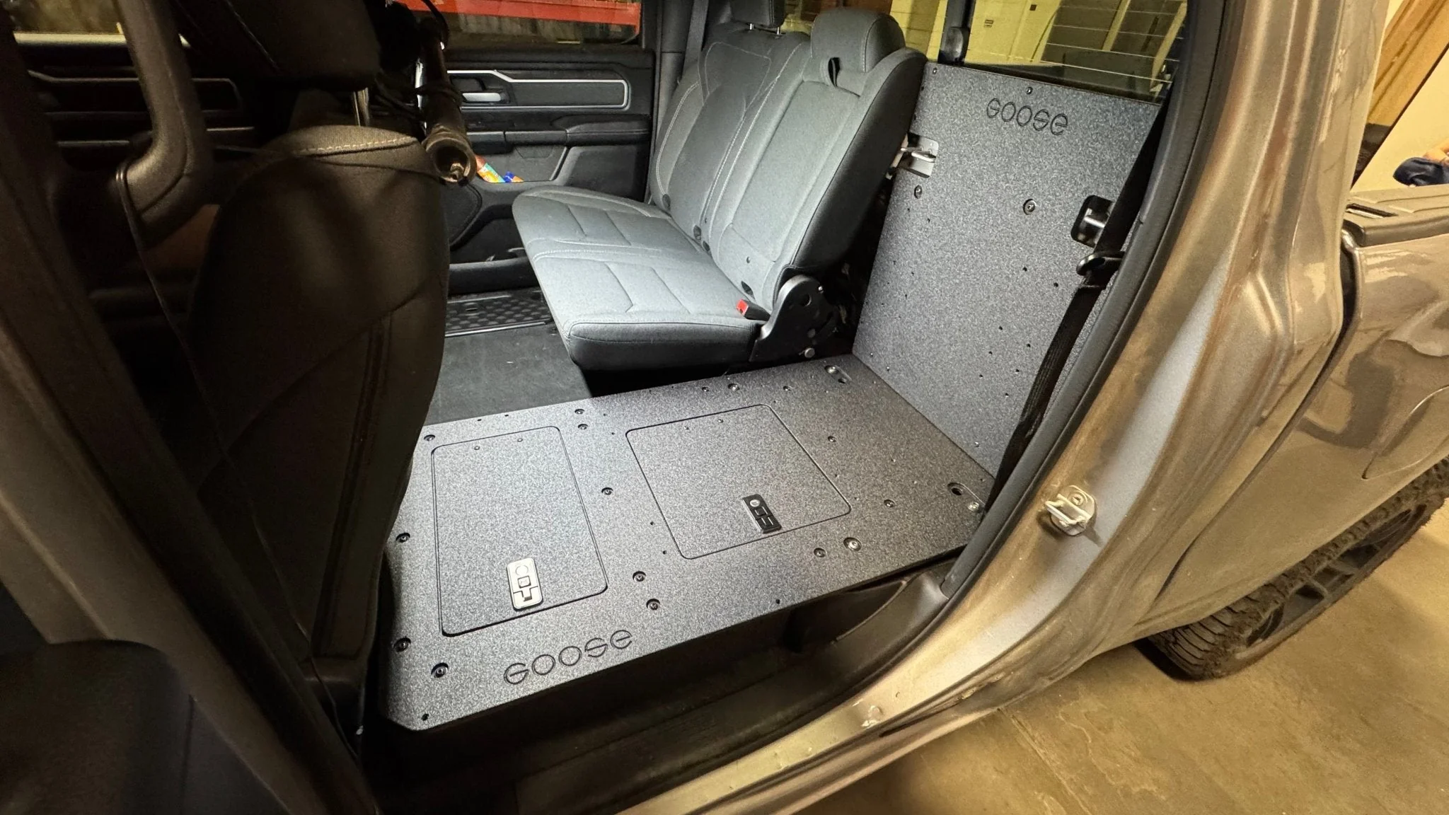 RAM - 1500 - 2019-Present - 5th Gen. - Crew Cab - Explore Series - Second Row Seat Delete Plate System - Image 4