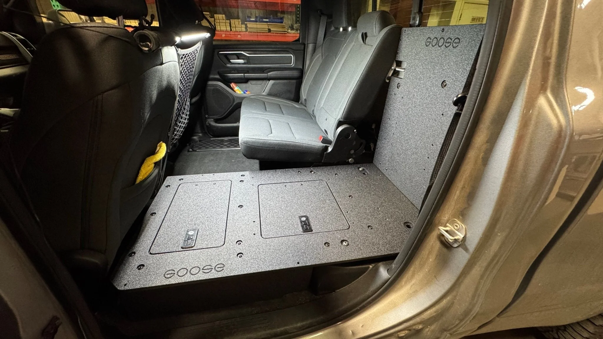 RAM - 1500 - 2019-Present - 5th Gen. - Crew Cab - Explore Series - Second Row Seat Delete Plate System - Image 6
