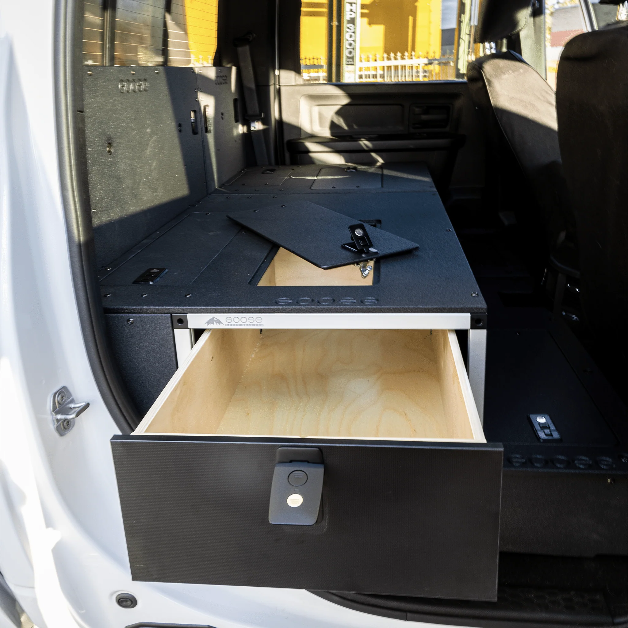 Ram 2500/3500 2009-Present 4th and 5th Gen. Crew Cab - Second Row Single Drawer Module - Image 5