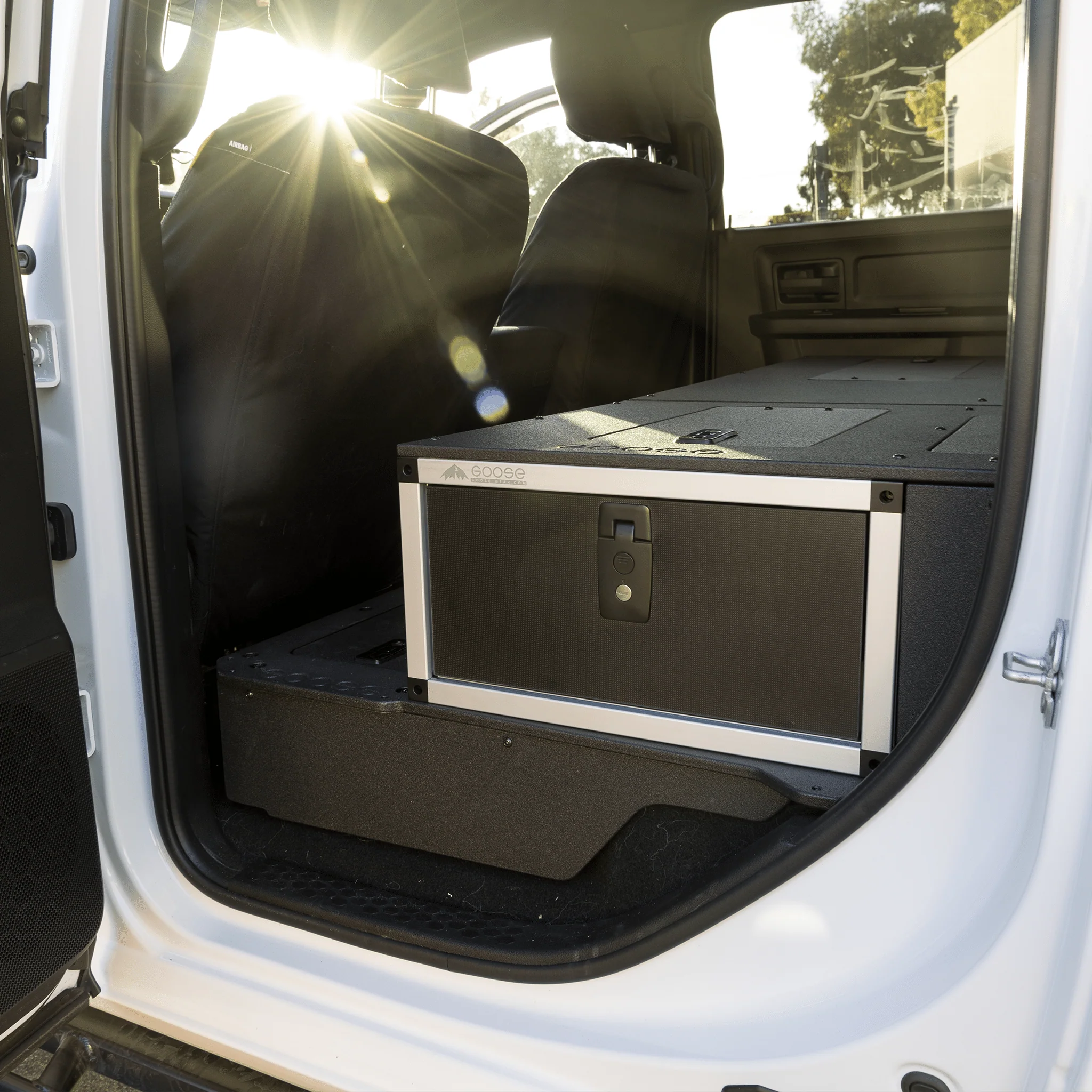 Ram 2500/3500 2009-Present 4th and 5th Gen. Crew Cab - Second Row Single Drawer Module - Image 7