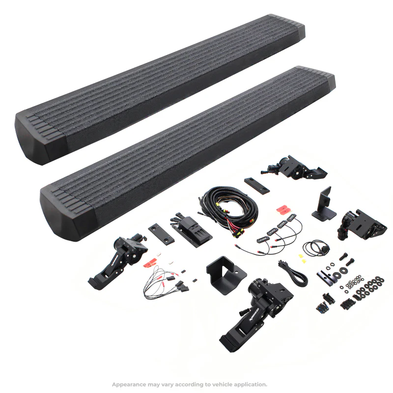 RealTruck 07-17 Jeep Wrangler 4dr VoltStep Electric Running Board Kit (Cut Req.) - Bedliner Coating - Image 2