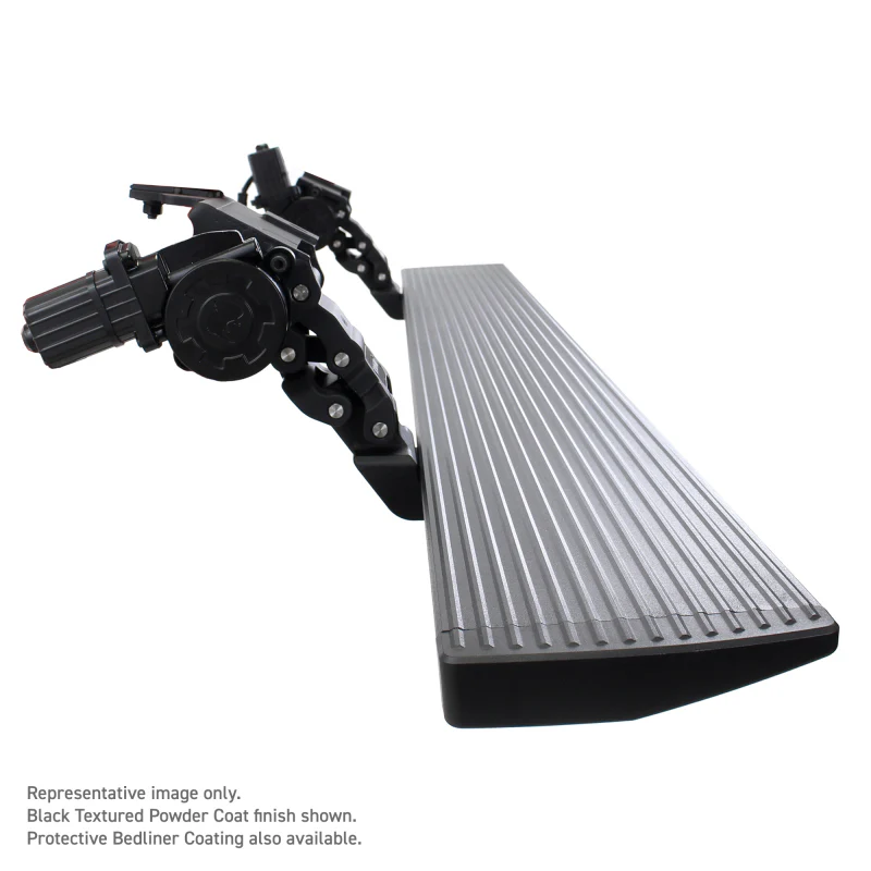 RealTruck 07-21 Toyota Tundra EC 4dr VoltStep Electric Running Board Kit - Bedliner Coating - Image 3