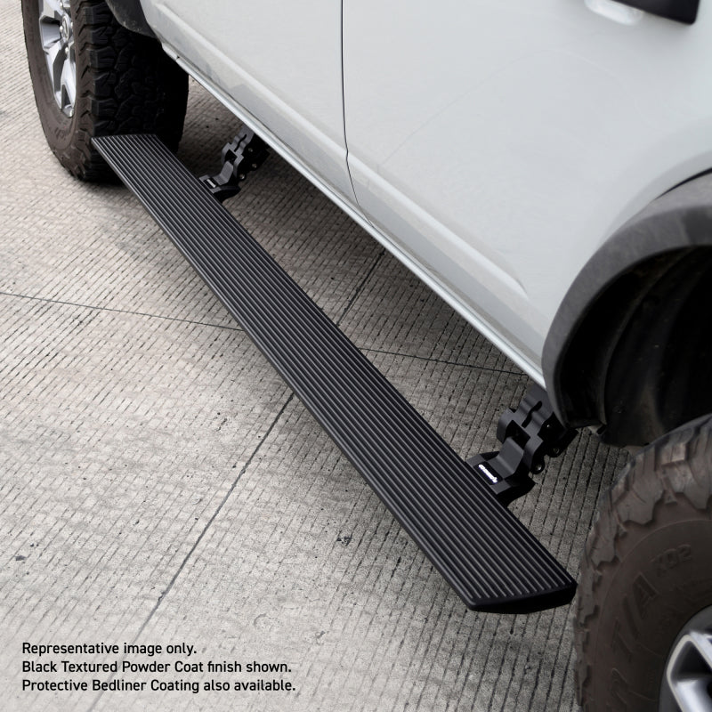 RealTruck 14-24 Toyota 4Runner 4dr VoltStep Electric Running Board Kit - Protective Bedliner Coating - Image 4