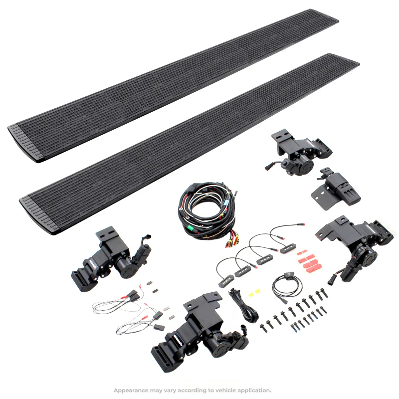 RealTruck 14-24 Toyota 4Runner 4dr VoltStep Electric Running Board Kit - Protective Bedliner Coating - Image 8