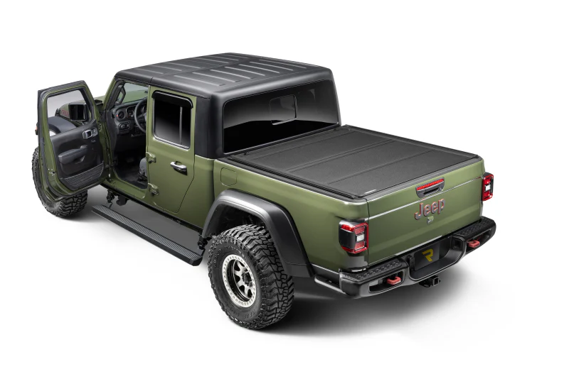 RealTruck 20-24 Jeep Gladiator CC 4dr VoltStep Electric Running Board Kit - Bedliner Coating - Image 5