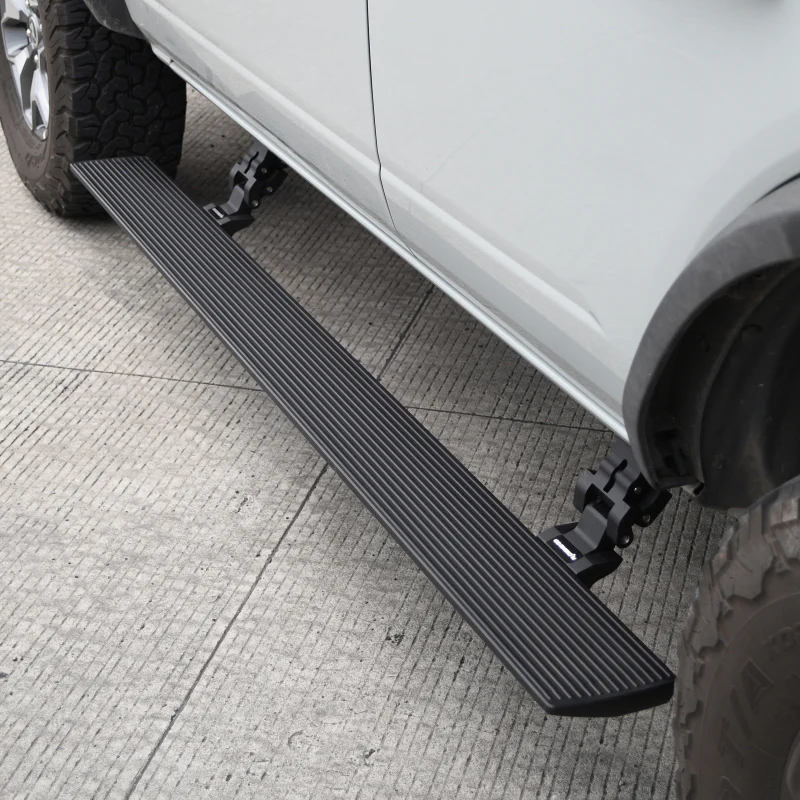 RealTruck 21-24 Ford Bronco 4dr VoltStep Electric Running Board Kit (No Drill) - Tex. Blk - Image 6