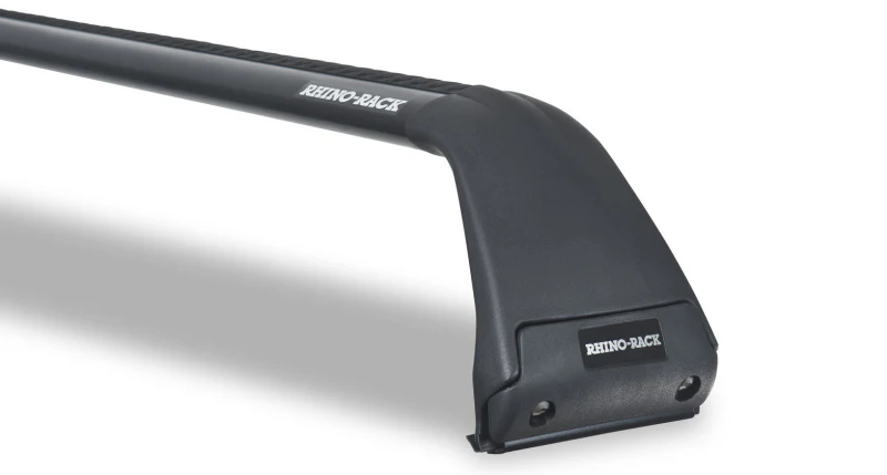 Rhino-Rack 07-22 Jeep Wrangler JK/JL 2 Door Hard Top Vortex SG 2 Bar Roof Rack - Black - Image 4