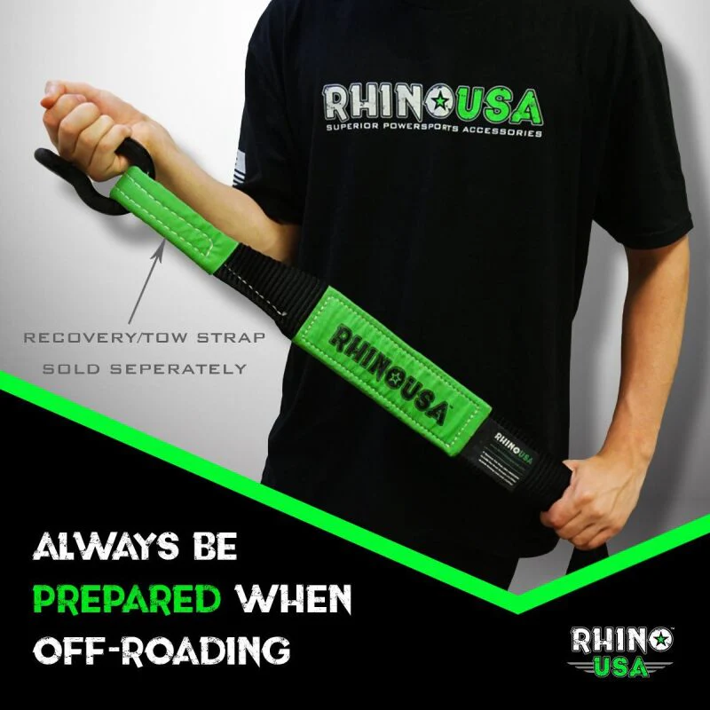 Rhino USA 30Ft Tow Strap/Shackles Combo - Image 5