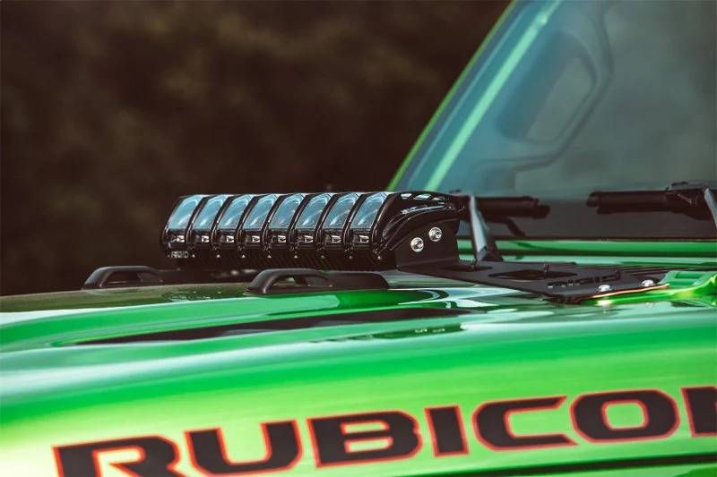 Rigid Industries 2018 Jeep JL - Hood Mount Kit - Mounts 20in Adapt Series - Image 6