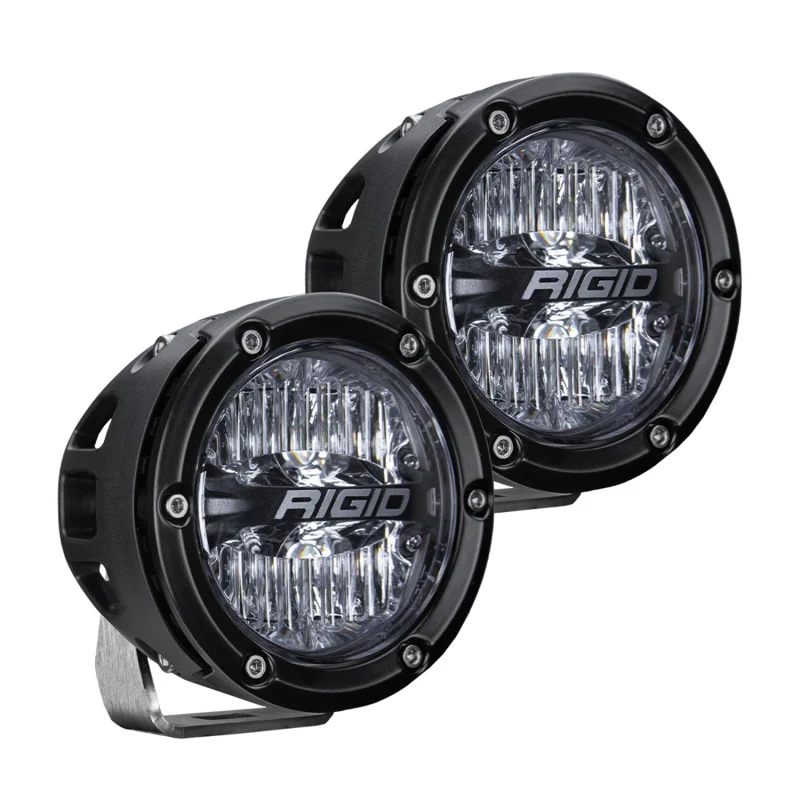 Rigid Industries 2021 Ford Bronco A-Pillar Light Mount Kit (Incl. 4In 360-Series Drive) - Image 4