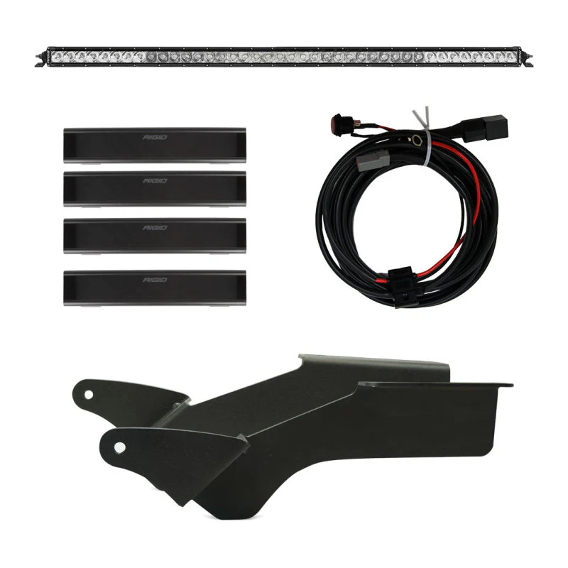 Rigid Industries 2021 Ford Bronco Roof Rack Light Kit (Incl. SR spot/flood Combo Bar) - Image 2