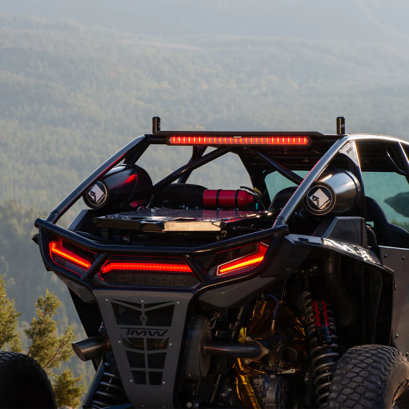 Rigid Industries 28in Chase Light Bar Universal - Rear Facing 27 Mode 5 Color LED Light Bar - Image 20