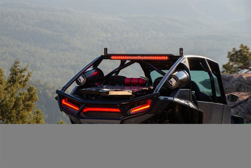 Rigid Industries 28in Chase Light Bar Universal - Rear Facing 27 Mode 5 Color LED Light Bar - Image 5