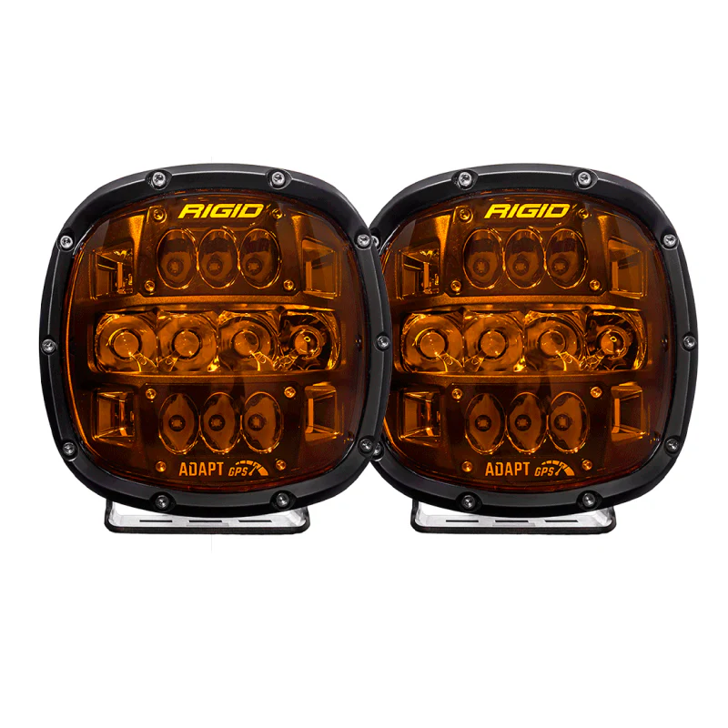 Rigid Industries Adapt XP w/ Amber PRO Lens (Pair) - Image 2