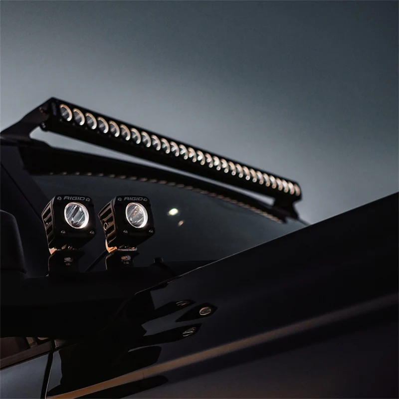 Rigid Industries Revolve 40in Bar w/Amber Trim Ring - Image 3