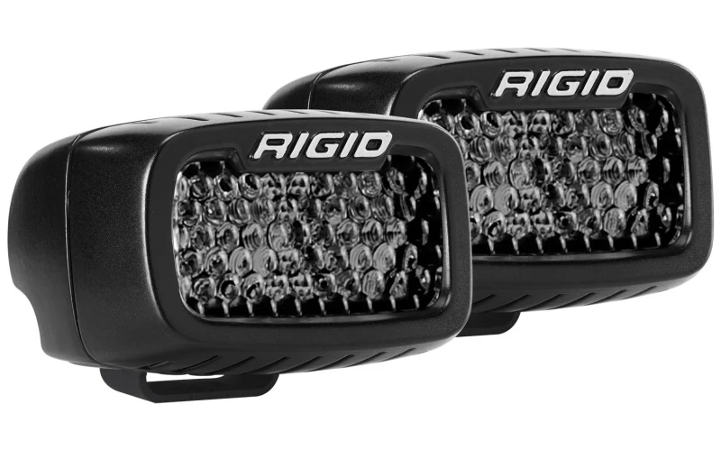 Rigid Industries SR-M Series PRO Midnight Edition - Spot - Diffused - Pair - Image 2