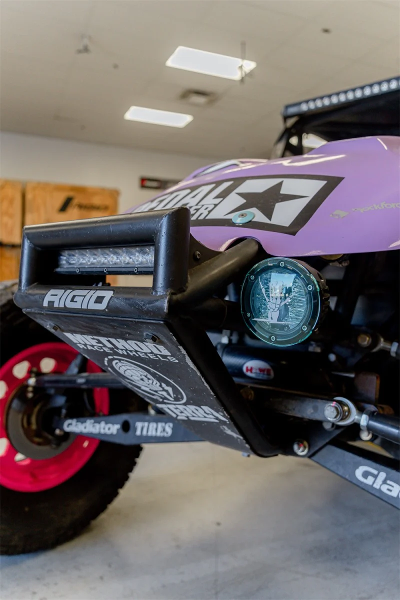 Rigid Industries x SHREDDY 360-Series 4in Lights w/Wt Bcklght (2) + 6 Covers (2 Pink/2 Teal/2 Blk) - Image 7