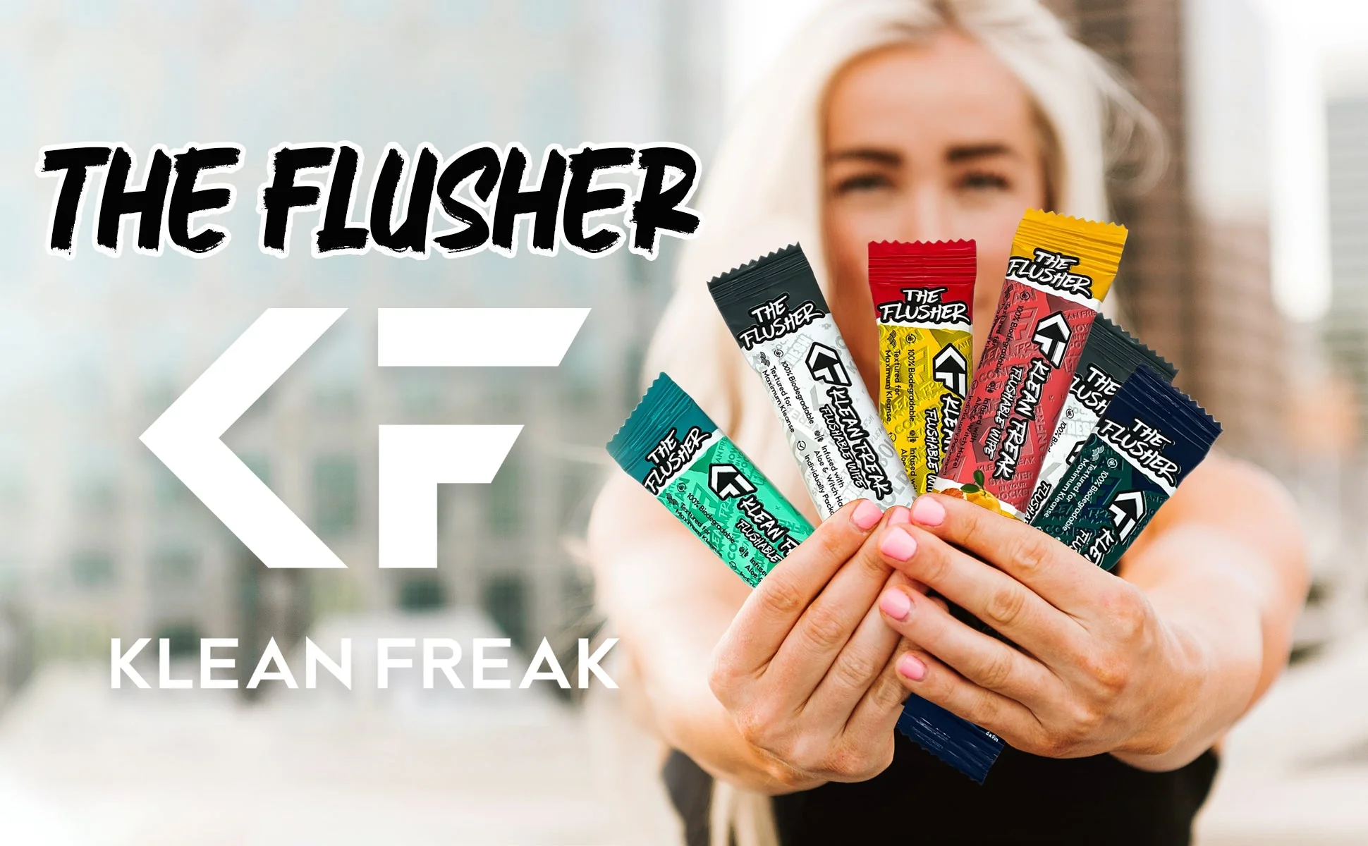 The Flusher - 100 Pack - Flushable Wipes - Image 3