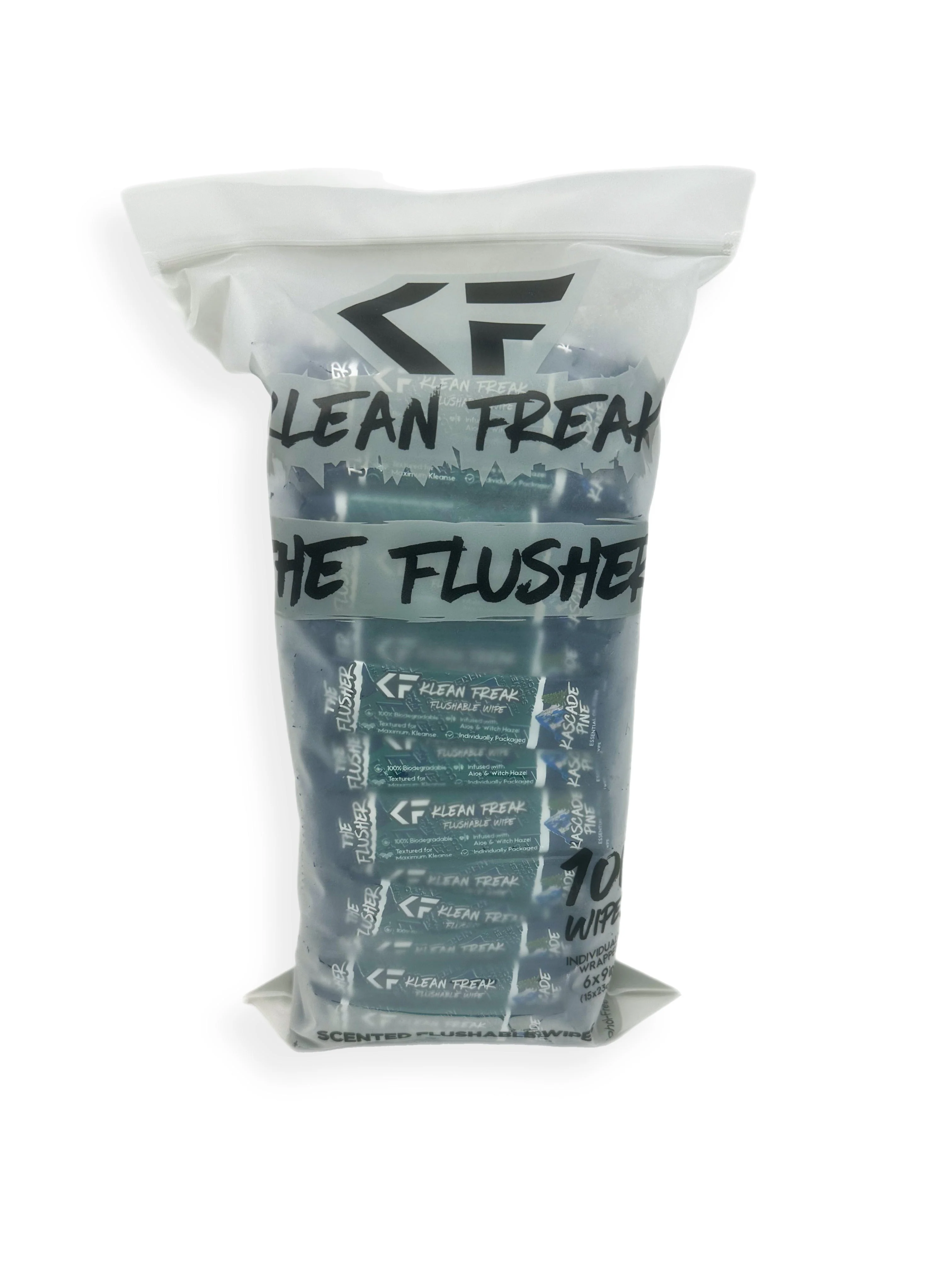 The Flusher - 100 Pack - Flushable Wipes - Image 8