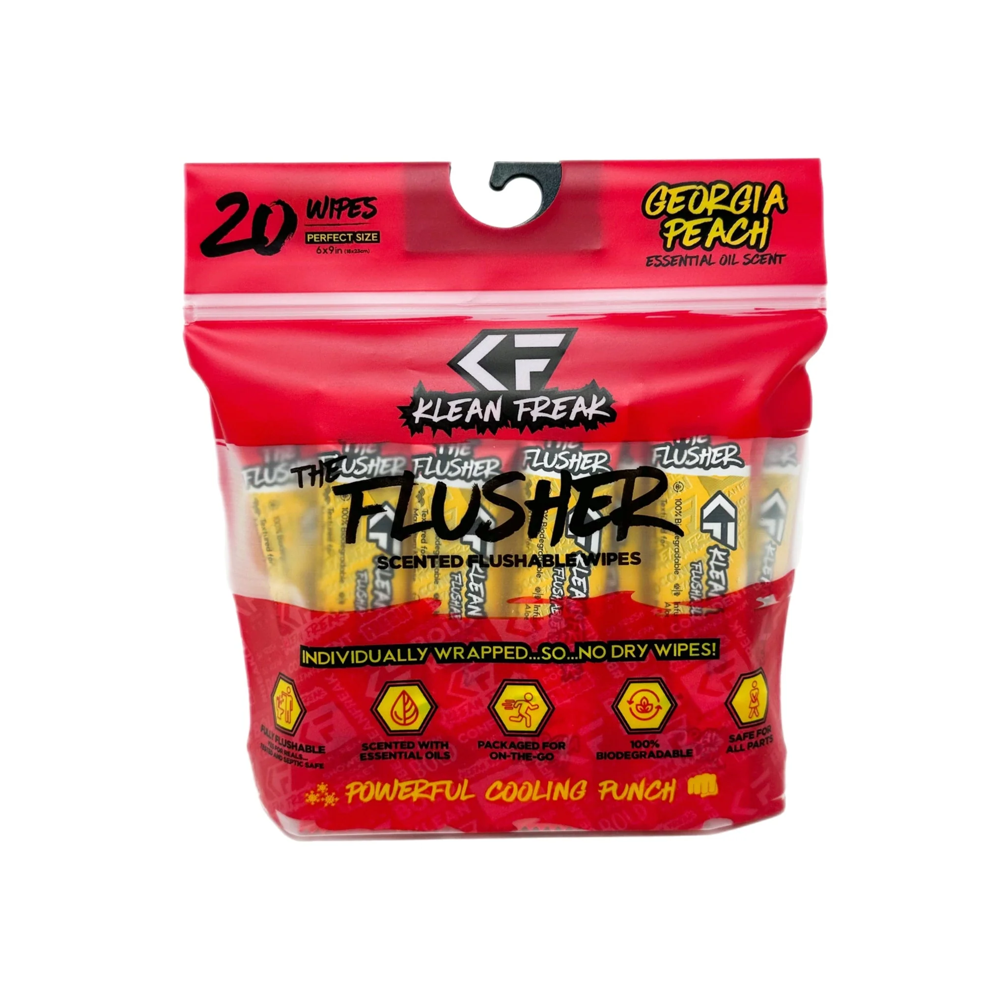 The Flusher 20 Pack - Flushable Wipes - Image 7