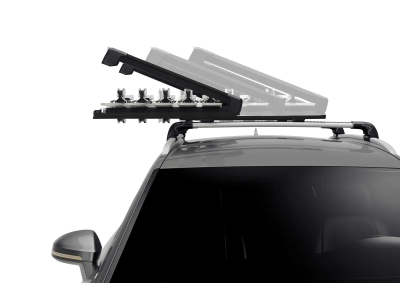 Thule SnowPack Extender Slide-out Ski/Snowboard Rack (Up to 6 Pair Skis/4 Snowboards) - Black - Image 10