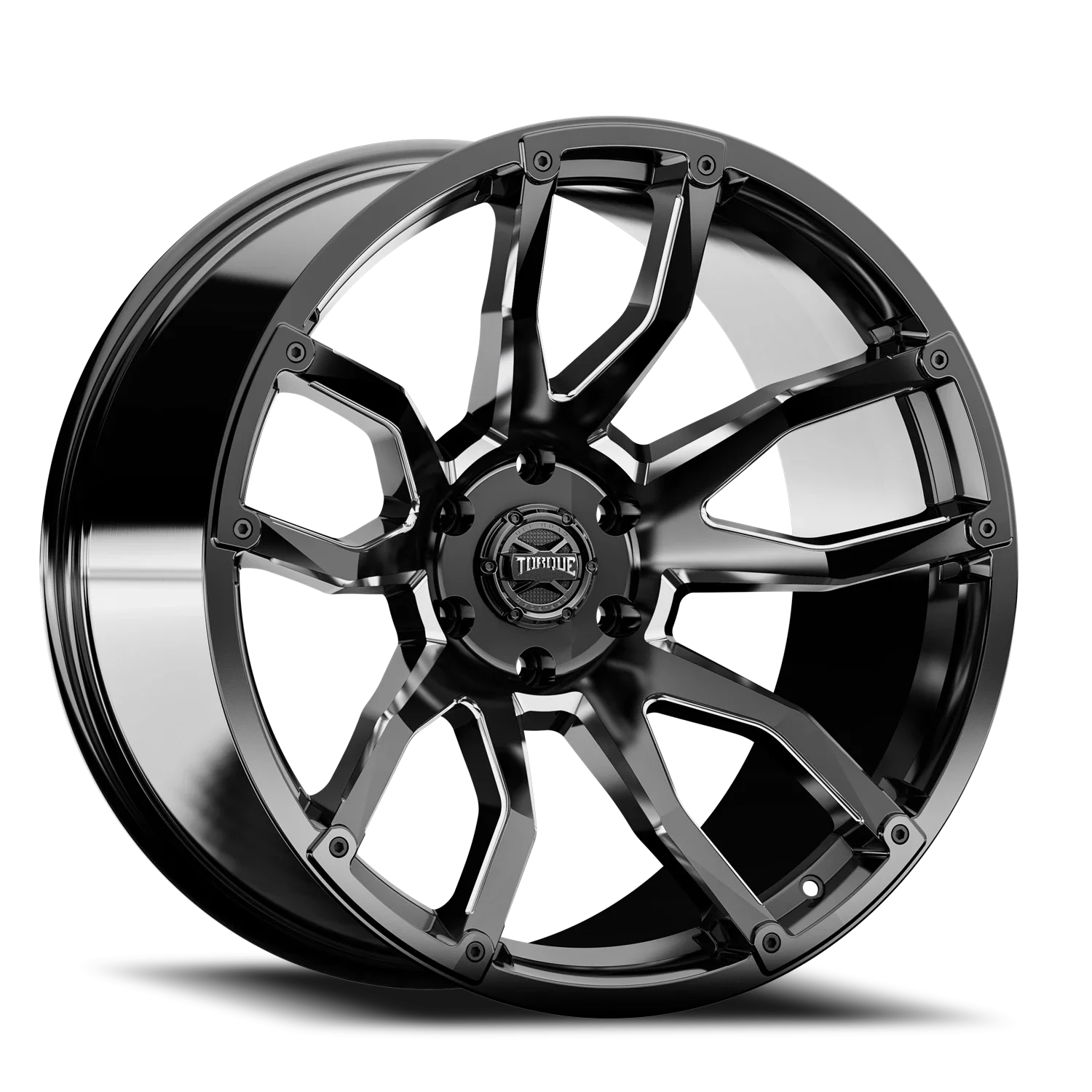 Torque Impact TW403C Gloss Black Milled