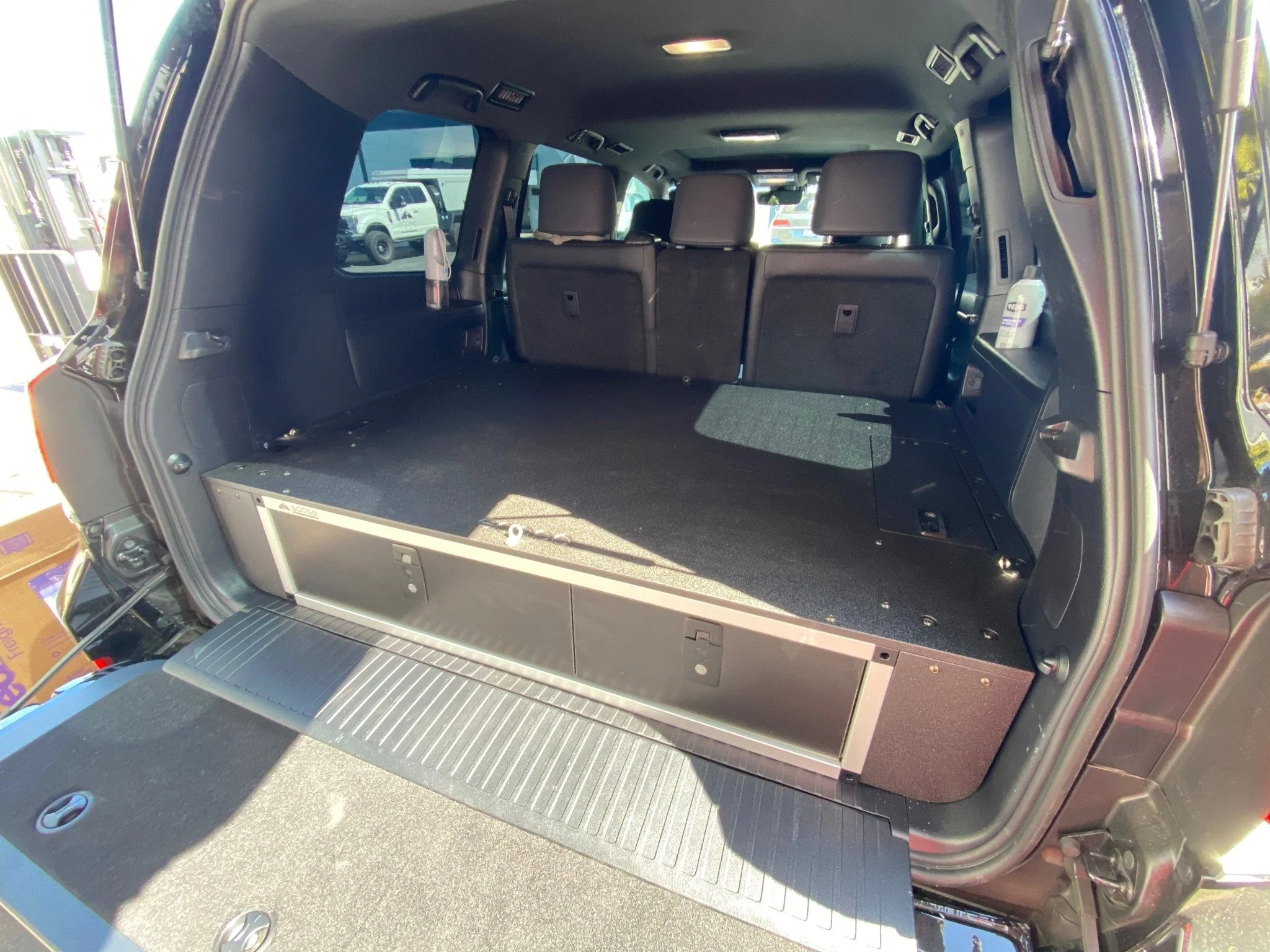 Toyota Land Cruiser 2008-2021 200 Series - Side x Side Drawer Module with Fitted Top Plate - Image 2